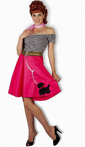 (image for) 1950's Nifty Fifties Costume One Size Costume
